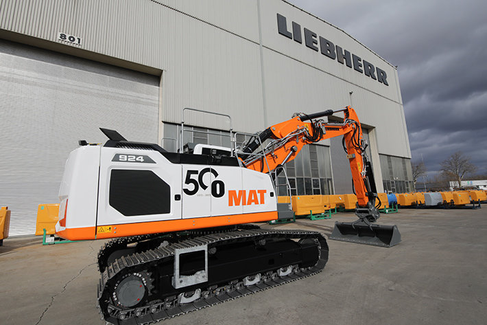 Liebherr’s dealer in Luxembourg: Comat celebrates its 50th anniversary
